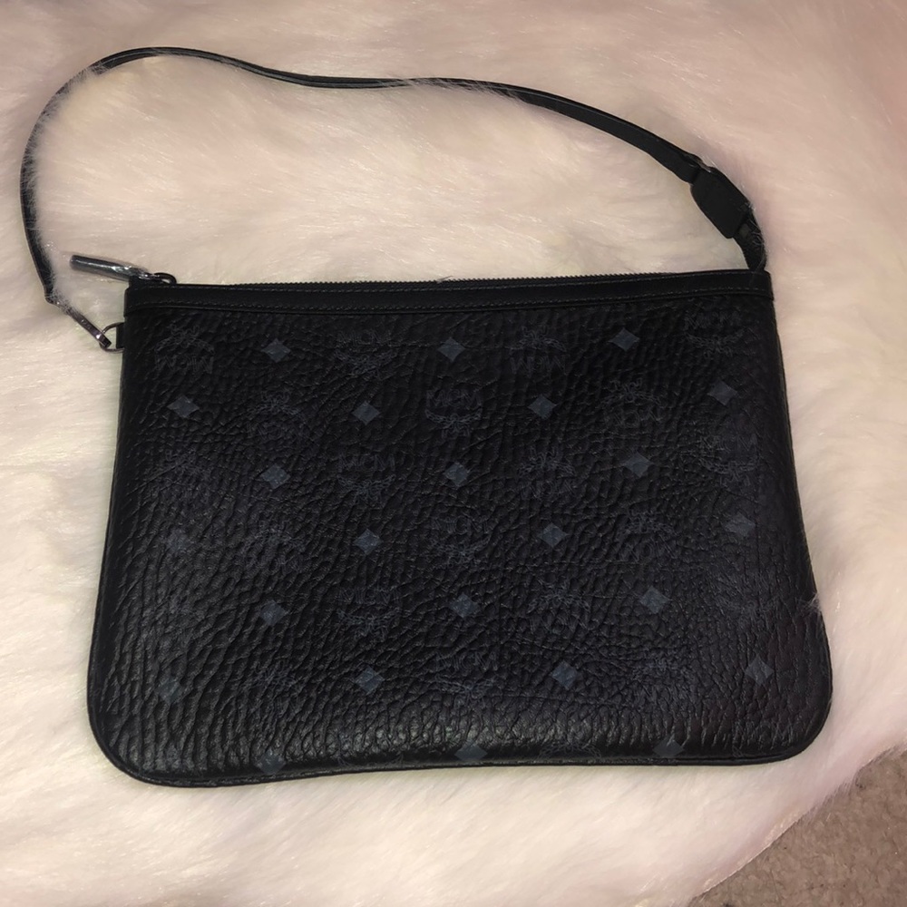 MCM tote pouch clutch